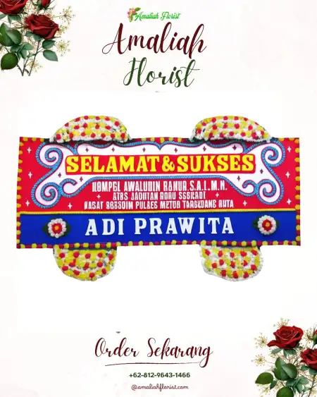 Papan Bunga Ucapan Selamat Ciantra